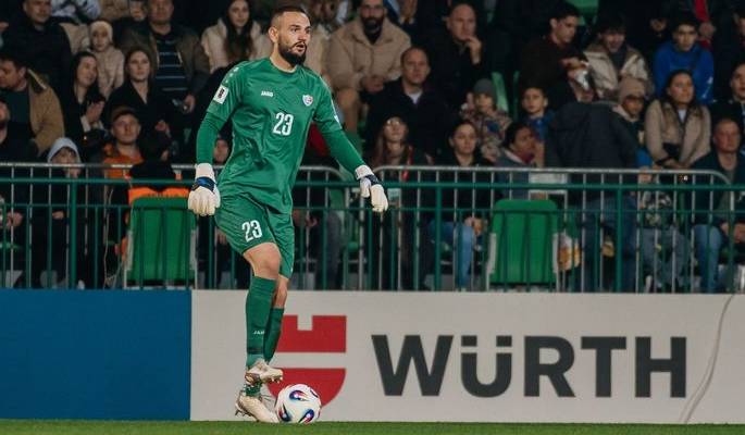 Сборная Молдовы вызвала вратаря Вереса для товарищеских матчей