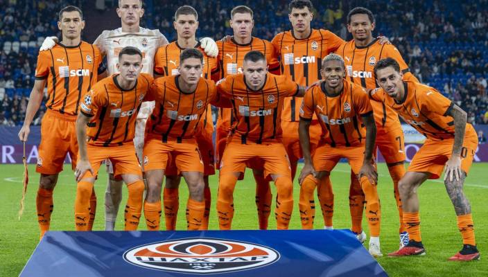 Шахтёр забил 3 гола Леху